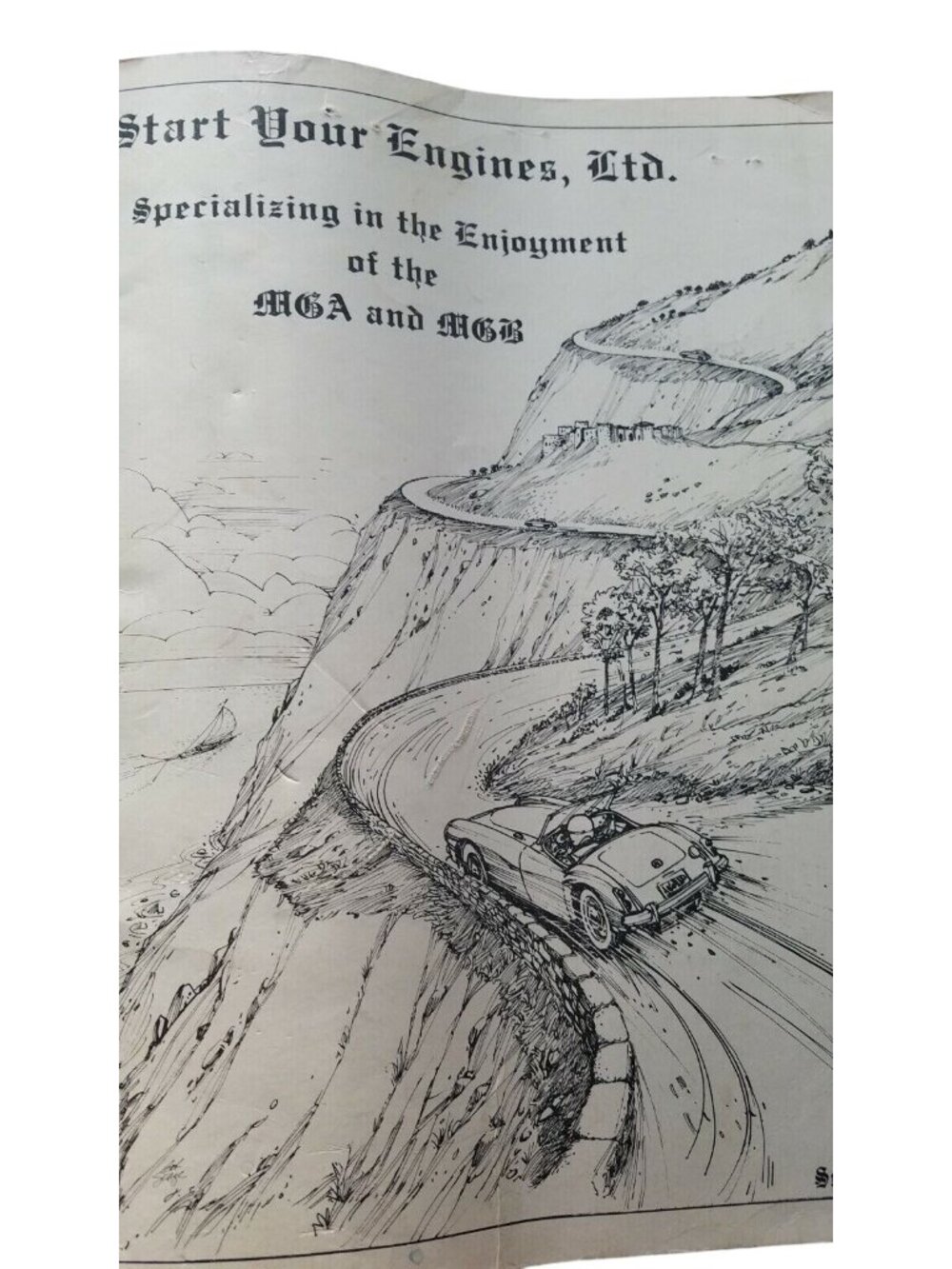 Book Start Your Engines, LTD Specializing in the Enjoyment of MGA and MGB Cars
